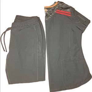 Dickies Dynamix Scrub Set (Top: XL / Pant: XL-Petite)